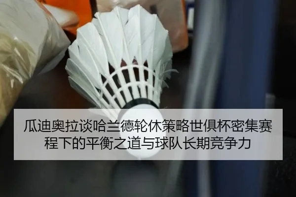 瓜迪奥拉谈哈兰德轮休策略世俱杯密集赛程下的平衡之道与球队长期竞争力